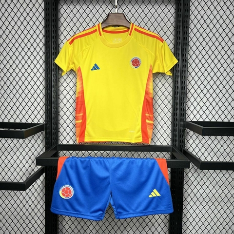 Conjunto Infantil Colômbia Home 24/25 - Adidas