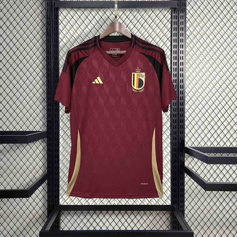 Camisa Bélgica Home 2024 - Adidas - Masculino Torcedor
