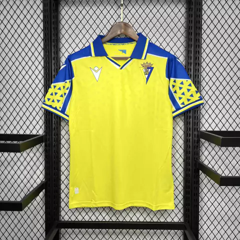 Camisa Cadíz Home 24/25 - Macron - Masculino Torcedor