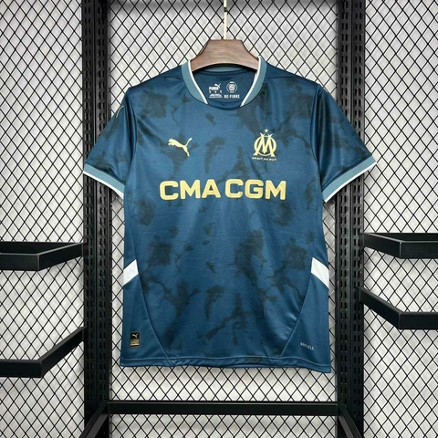 Camisa Olympique de Marseille Away 24/25 - Puma - Masculino Torcedor