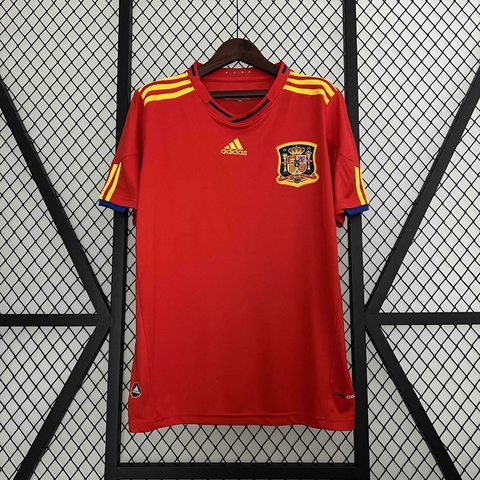 Camisa Espanha Retrô 2010 Vermelha - Adidas