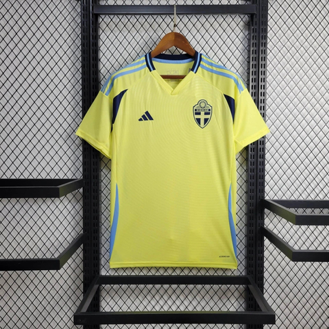 Camisa Suécia Home 2024 - Adidas - Masculino Torcedor