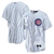 Imagem do Camisa Chicago Cubs Nike Masculina - Branca Listrada