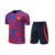 Conjunto de Treino Barcelona 22/23 - Nike - Masculino - Azul/Vermelho