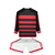 Conjunto Infantil Flamengo Home Manga Longa 24/25- Adidas na internet