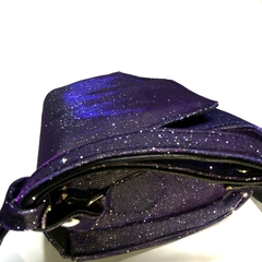 Bolsa Brilho Roxa  na internet
