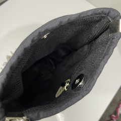 Bolsa franjas prata - Volpi Design