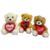 Urso Pelúcia Com Coração 20cm
