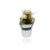 Vaso Com Flor Artificial 20cm - Kibichinhos Atacado