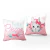 Almofada M Páscoa Rosa 25x9x27cm