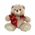 Urso Com Trio De Coração 28x18x30cm