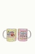 Caneca Porcelana Mãe Minha Musa Inspiradora Rosa 325 ml