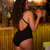 MALLA ENTERA VEDETINA BECA - NEGRO/BLANCO - comprar online