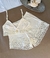 Imagem do Baby Doll Andressa Feminino Adulto Microfibra e Renda Sensual