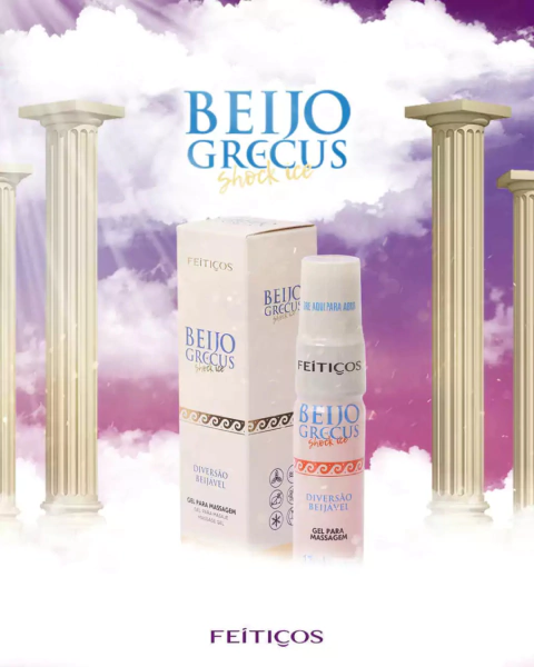 Beijo Grecus - GEL BEIJÁVEL