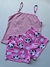 Baby Doll Ana no suede com estampas divertidas e alças finas - Louise Lingerie