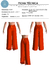 MOLDE CALÇA PANTALONA COM CÓS DE ELÁSTICO