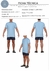 MOLDE CAMISETA ESPORTIVA