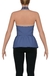 MOLDE BLUSA PEPLUM COM LAÇOS NO DECOTE - loja online