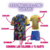 Conjunto Camiseta + Short Modelo 010 VECTOR DESIGN 077 - comprar online