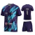 Conjunto Camiseta + Short Modelo 096 JERSEY LILA Y CELESTE