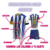 Conjunto Camiseta + Short Modelo 430 CLUB SOCIAL ATLETICO PUEYRREDON TITULAR - tienda online