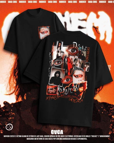 BRUSINHA OVER - LADY GAGA - MAYHEM - FRENTE E COSTA 2 - comprar online