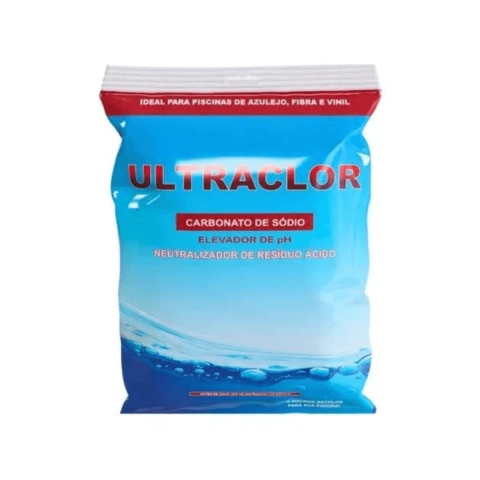 Carbonato de Sódio Piscinas Elevador de PH - 4kg
