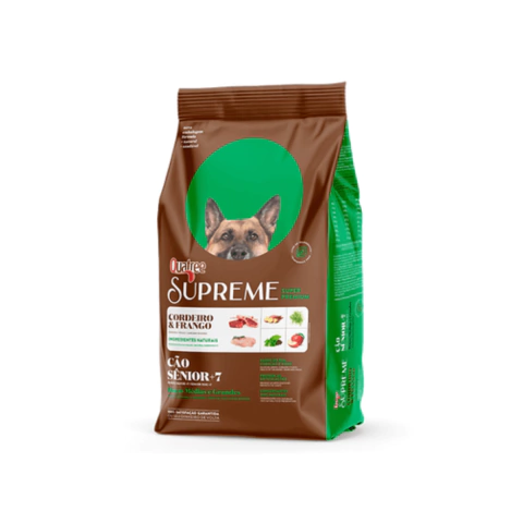Ração Quatree Supreme Cordeiro E Frango Cães Sênior +7 Raças Médias E Grandes 15kg