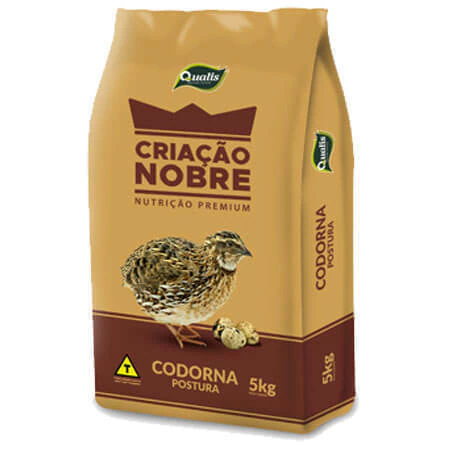 Ração Codorna Criação Nobre 5kg