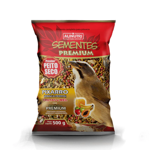 Sementes Alinutri Premium Pixarro com Frutas e Mel 500g