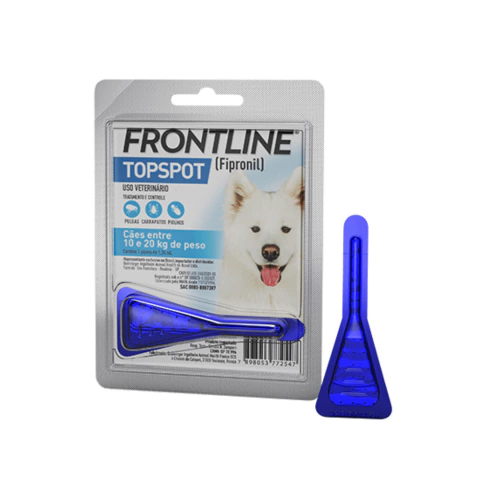 Antipulgas e Carrapatos Frontline Topspot Cães entre 10 e 20kg 1,34 ml