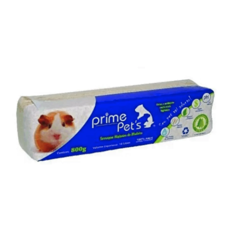 Serragem Hamster Prensada Tudo Pet 16L 800g