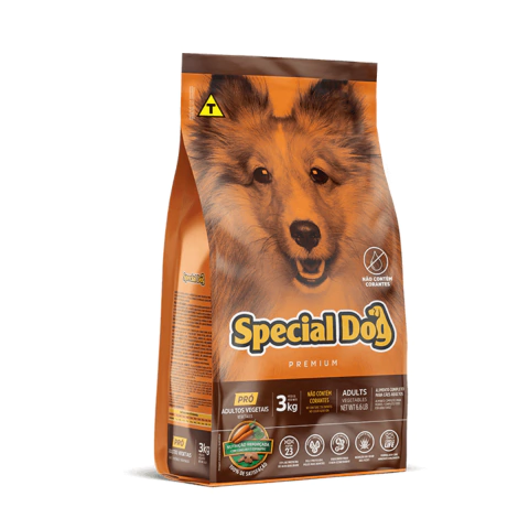 RAÇÃO PREMIUM SPECIAL DOG PRÓ VEGETAIS CÃES ADULTOS 15KG