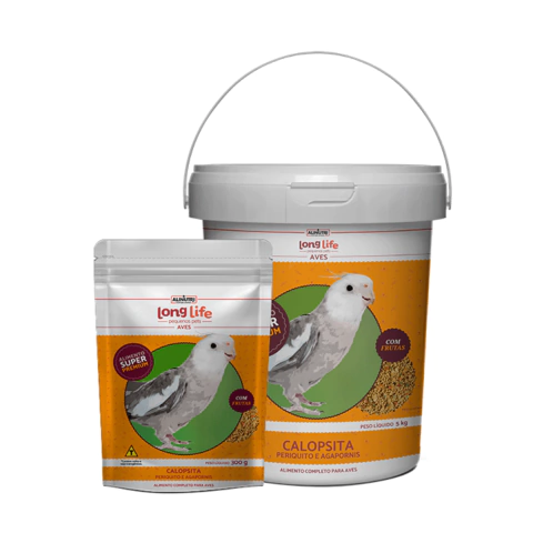 Ração Long Life Pequenos Pets Calopsita com Frutas 300g
