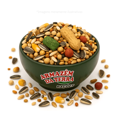Sementes Mistura Papagaio - 1KG a Granel