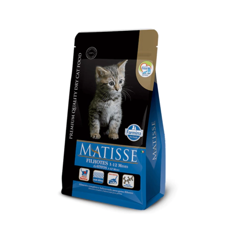 RAÇÃO FARMINA MATISSE PARA GATOS FILHOTES COM 1 A 12 MESES DE IDADE 2KG