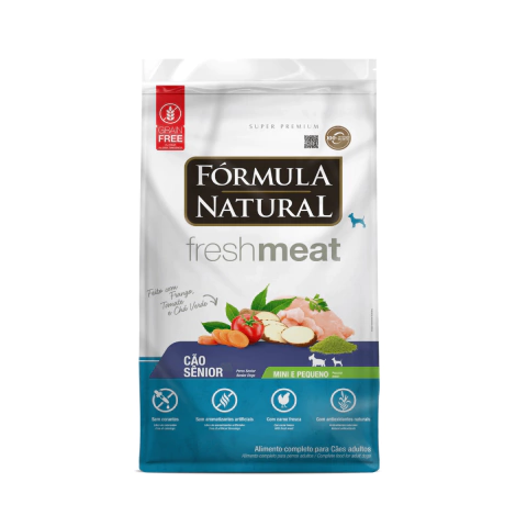 Ração Formula Natural Fresh Meat Senior Pequeno 7kg