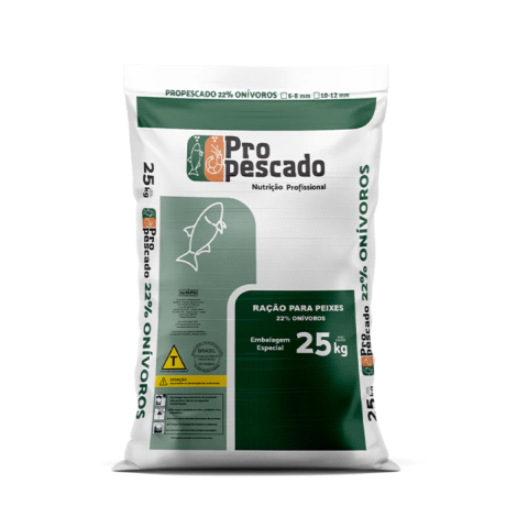 Ração Peixe 06-08 MM Propescado 1KG a Granel