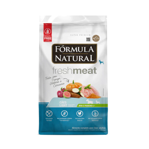 RAÇÃO FORMULA NATURAL FREASH MEAT LIGHT 2,5 KG