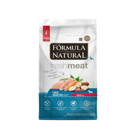 Ração Formula Natural Fresh Meat Adulto Medio 12kg