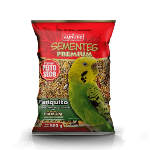 Sementes Alinutri Premium Periquito 500g
