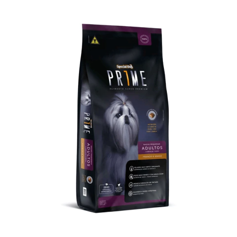 RAÇÃO SPECIAL DOG PRIME CÃES ADULTOS DE PORTE PEQUENO SABOR FRANGO E ARROZ 15KG