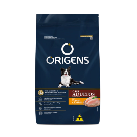 Ração Origens Medio Grande Frango 15kg
