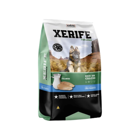 RAÇÃO PREMIUM XERIFE FILHOTE TODOS OS TAMANHOS 25KG