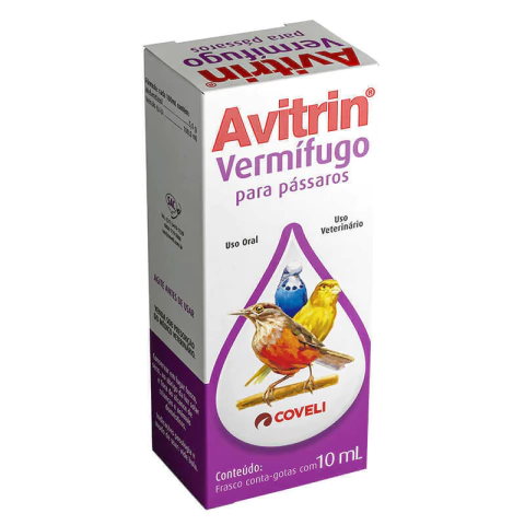 Avitrin Vermífugo Aves 10 ml