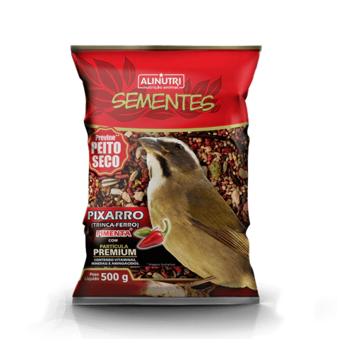 Sementes Alinutri Premium Pixarro com Pimenta 500g