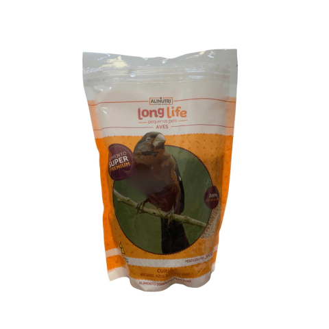 Ração Long Life Pequenos Pets Curió 100% Extrusado 300g