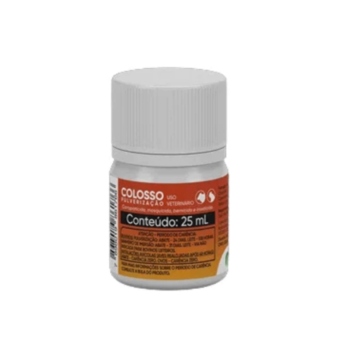 Colosso 25ml Ourofino Pulverização Carrapato Piolho Mosca Animal