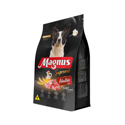 Ração Magnus Premium Especial Supreme Cães Adultos - Frango e Cereais 15KG